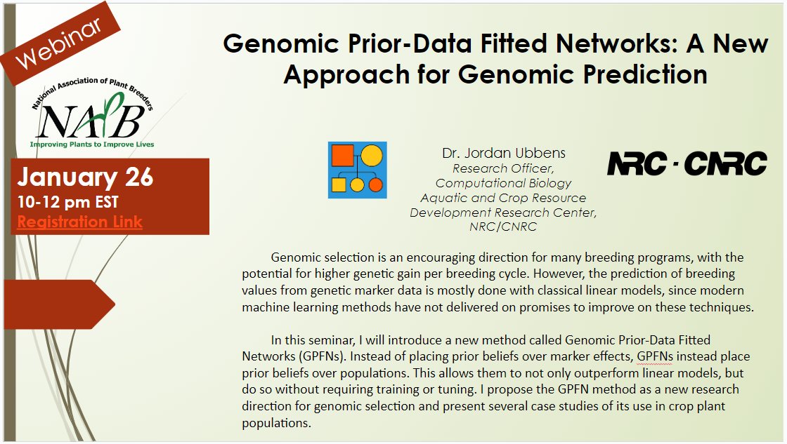 Dont miss out on our next plant breeding education webinar by @jordanubbens ! Register: us02web.zoom.us/j/85990760142