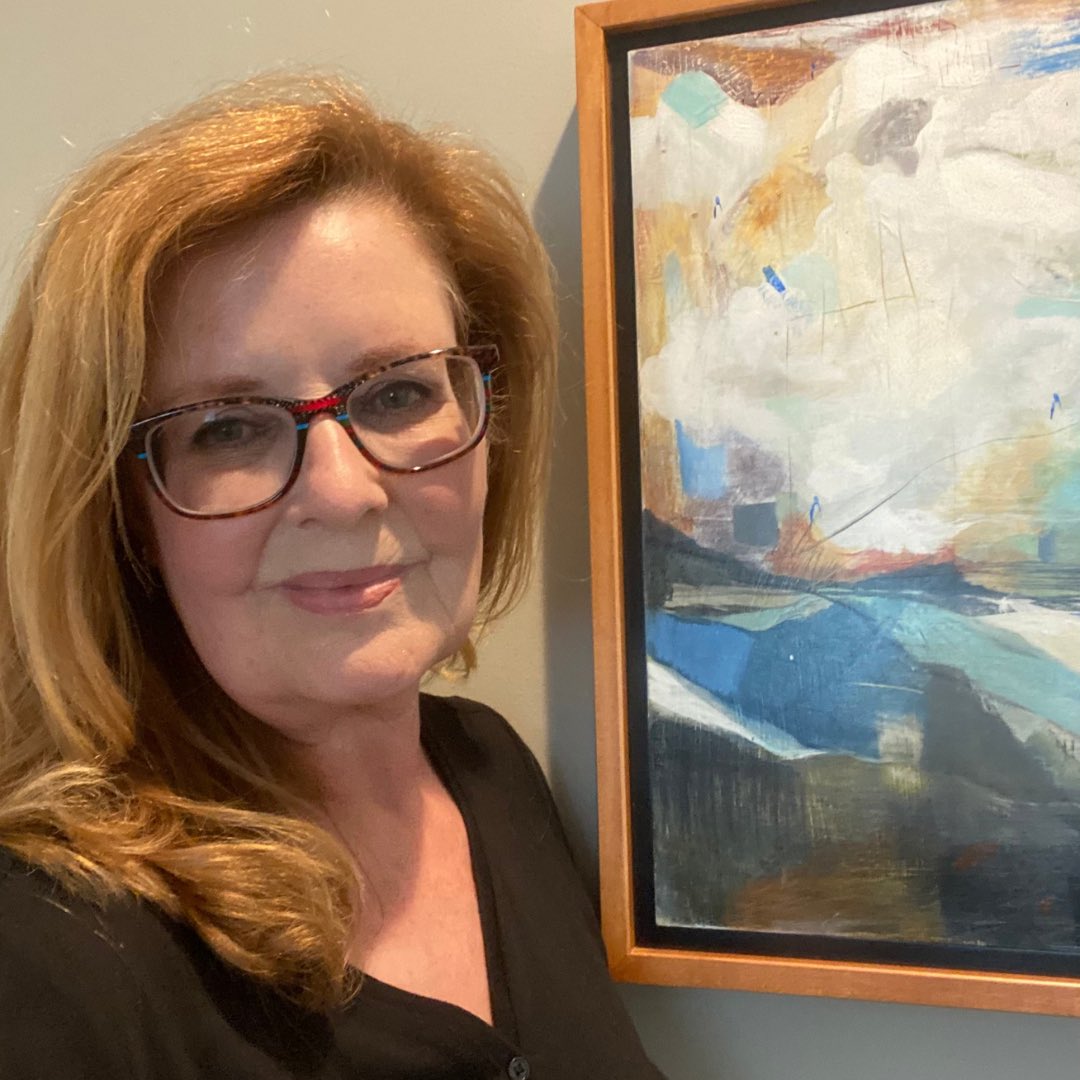 #Glaucoma changed Pat’s painting technique for good. She shares how vision loss inspired her to pursue painting abstract art. “I don’t think that would’ve happened with the realistic work. I think my work has become more authentic because I have to rely on my instincts now.”