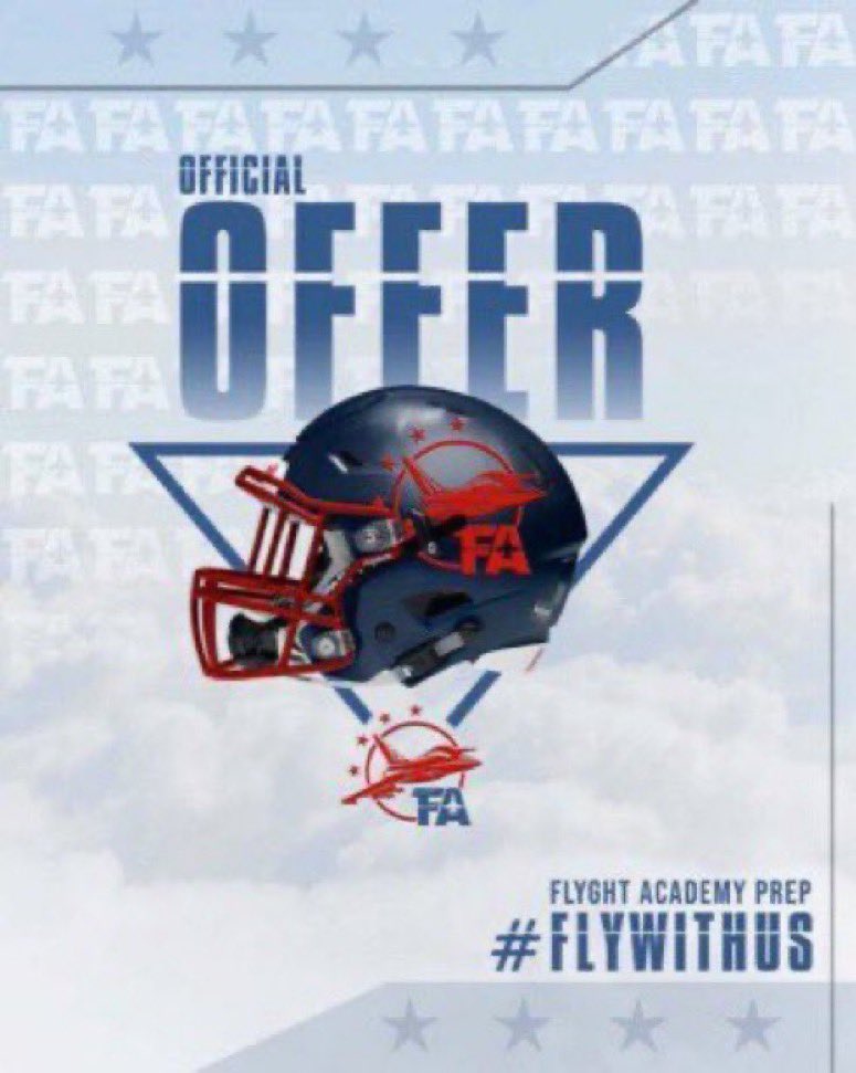 After a great conversation with @CoacShanefelt I am blessed to receive another offer to Flyght academy!