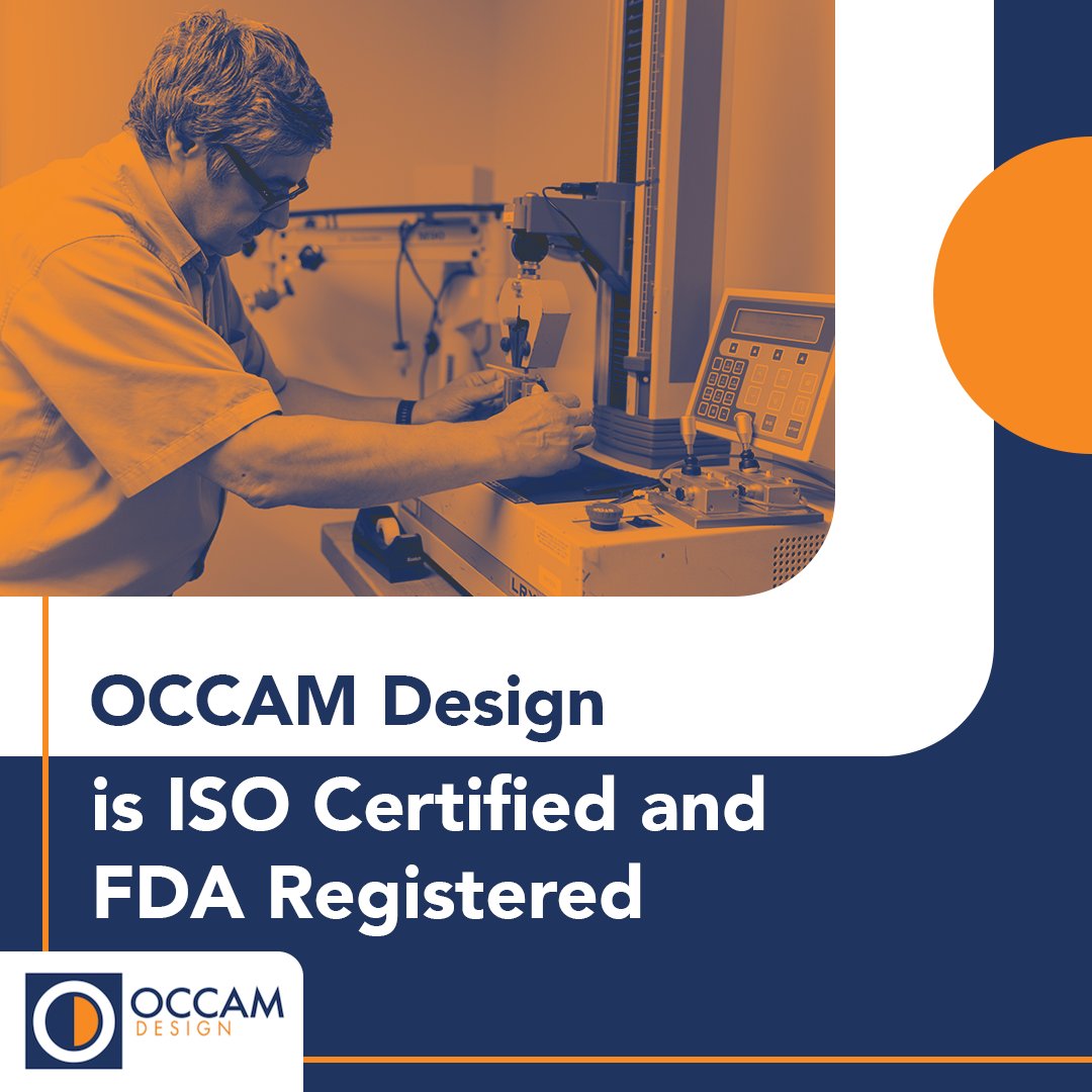 occam_design's tweet image. We are happy to announce that we are @isostandards Certified and @FDA  Registered, two certifications that help us uphold our dedication to excellence, high quality, and safety in every aspect of what we do. 

#ISOCertified #FDACompliant #FDACertified #MedicalDeviceInnovation