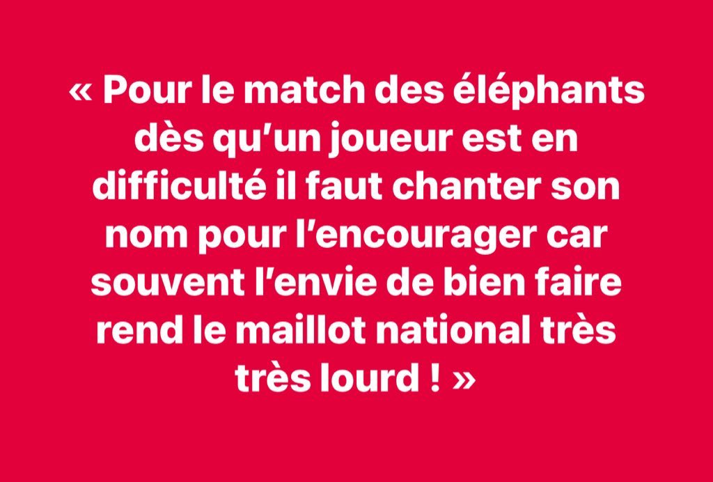 Prom_Ivoire's tweet photo. Voici ça hein les gars 🇨🇮❤️

#CAN2023 https://t.co/uzy4voA3nh