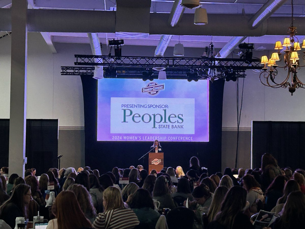 peopleswi's tweet photo. Peoples State Bank had the privilege to sponsor another Women’s Leadership Conference, where a handful of our employees got to spend the day learning and connecting with other powerful women in the community. Thank you again for putting on this wonderful event! https://t.co/Op5VUqGlAO