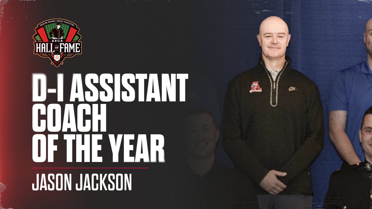 Two of the most prestigious honors in all of college baseball 👏

bit.ly/3S5K5At

#RollTide || #ABCA2024