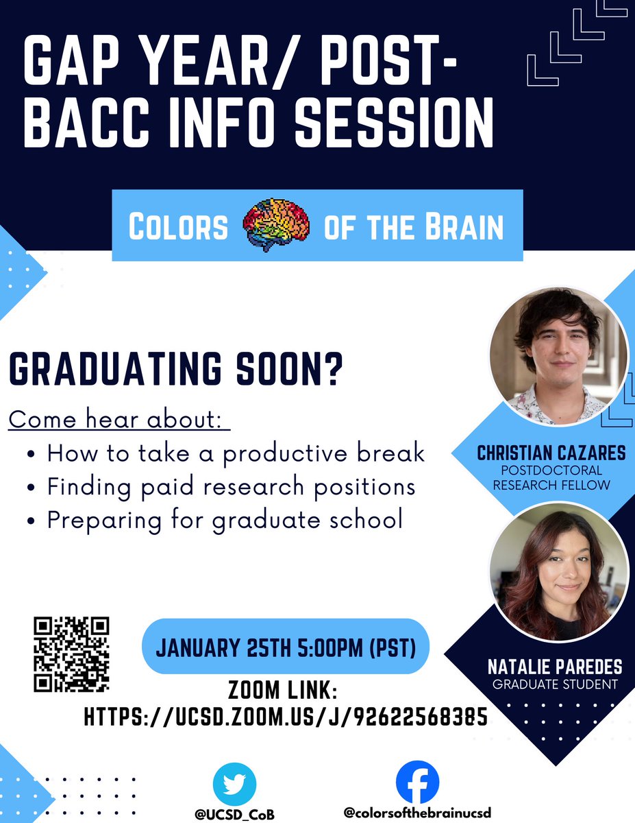 Want to take a gap year getting paid to do research after graduation? We'll share our tips for applying to postbaccalaureate programs and research technician positions! Learn about what to write, what to expect, and how to plan for your future! Open to all students on zoom