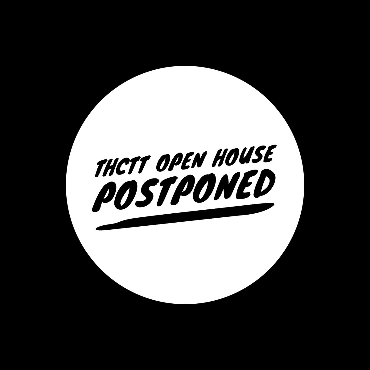 THCTT's tweet image. THCTT’s Open House scheduled for tomorrow, 1/18/24 has been postponed. We will share a new date when it is available.
