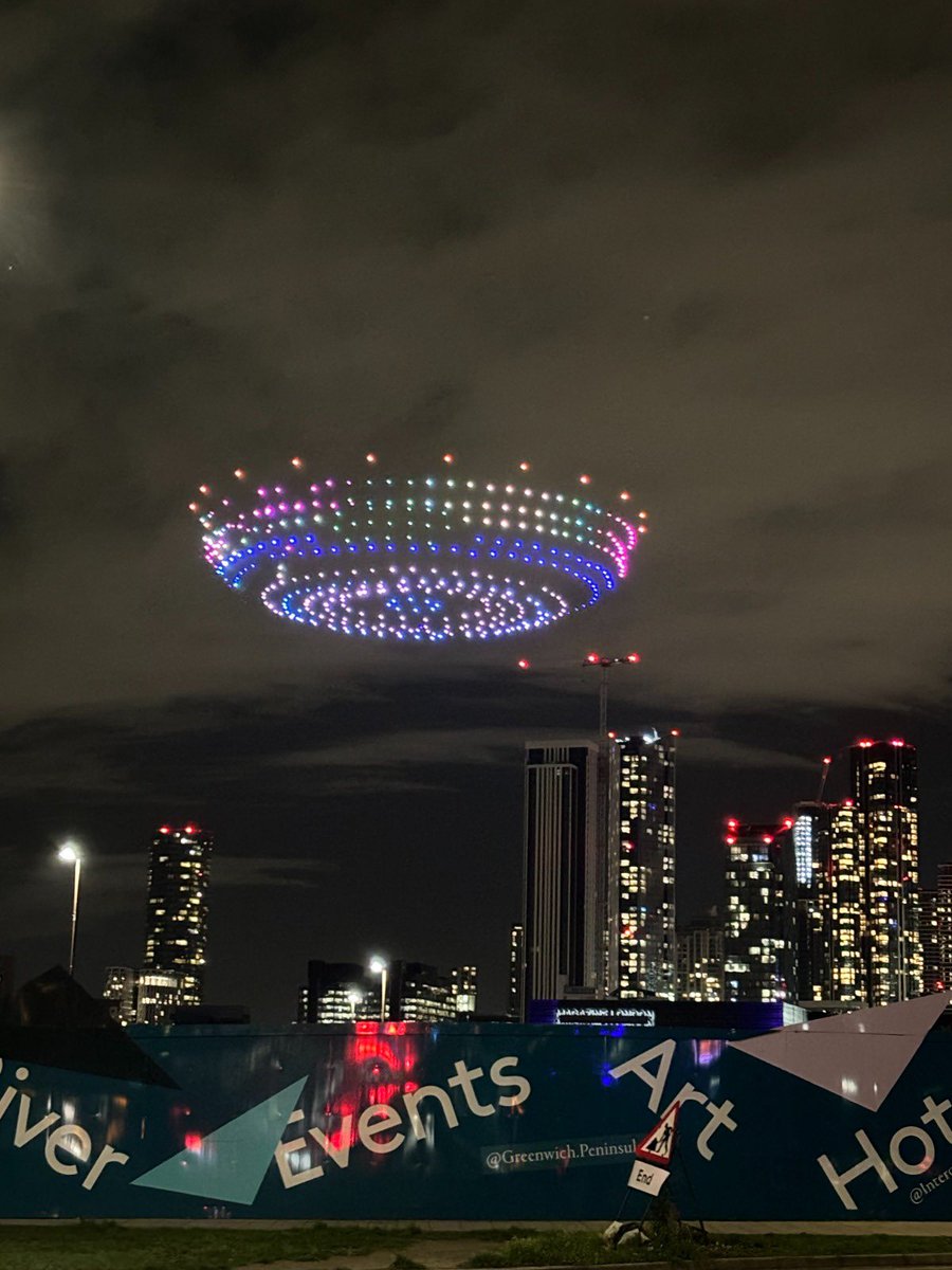 OMG I spotted a UFO by the O2 - does anyone have a clue where this is from??? x