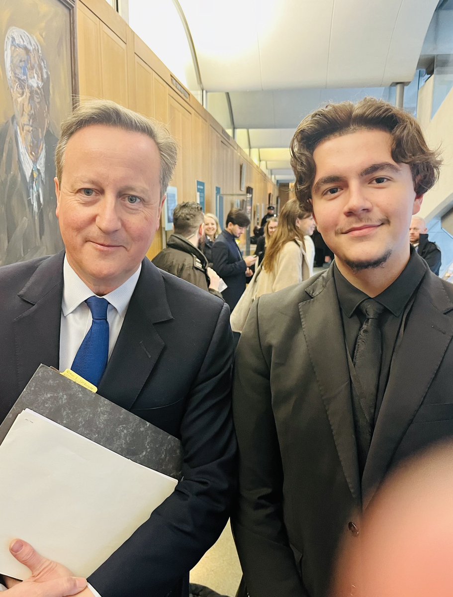 Diar and Orest, Year 13 Politics students, got to meet former Prime Minister and current Foreign Secretary David Cameron last week at the Foreign Affairs Select Committee. They took the opportunity to discuss their favourite issue with him: Kosovo. <a href="/David_Cameron/">David Cameron</a>