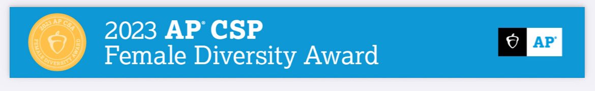 Linsly IT Department (@linslyit) on Twitter photo So proud to be a recipient of the @collegeboard Female Diversity Award for AP CSP. Thank you to all of my <a href="/linslyschool/">Linsly School</a> students for all their hard work. One of only three schools in the state to be recognized with this honor. So proud to be a recipient of the @collegeboard Female Diversity Award for AP CSP. Thank you to all of my <a href="/linslyschool/">Linsly School</a> students for all their hard work. One of only three schools in the state to be recognized with this honor.