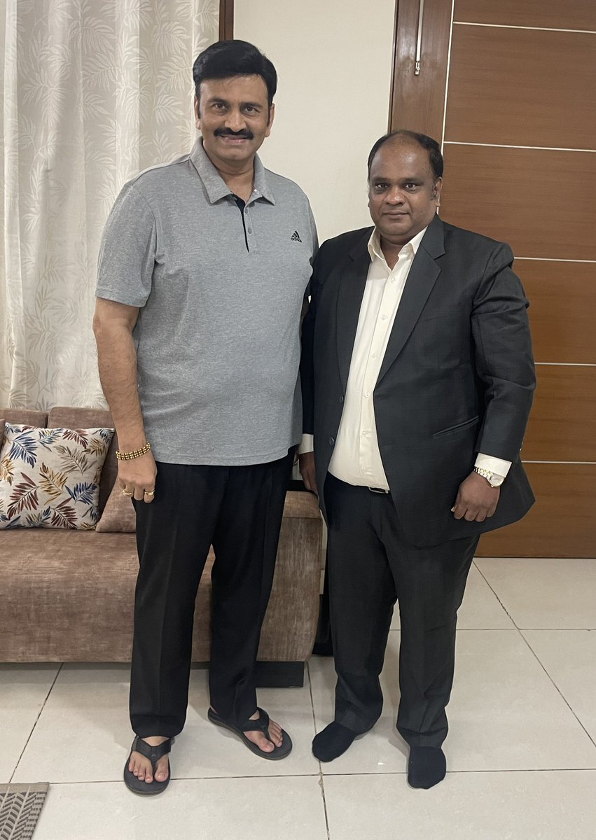 'back-dated' 21st OCT 2023 Post Met Mr. Raghu Rama Krishna Raju #RaghuRamaKrishnaRaju #RRR Rajesh Babu Yadav Ragam Rajesh Babu Yadav Ragam #rajeshbabuyadavragam #rajeshragam @followers @RaghuRaju_MP @RajeshBabuYadav