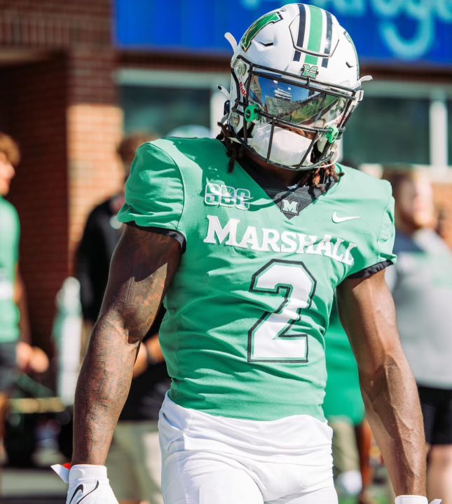 eazycalld1's tweet photo. AGTG! Blessed to receive my first d1 offer from Marshall university. @CoachHuff https://t.co/qvxtSVlhKn