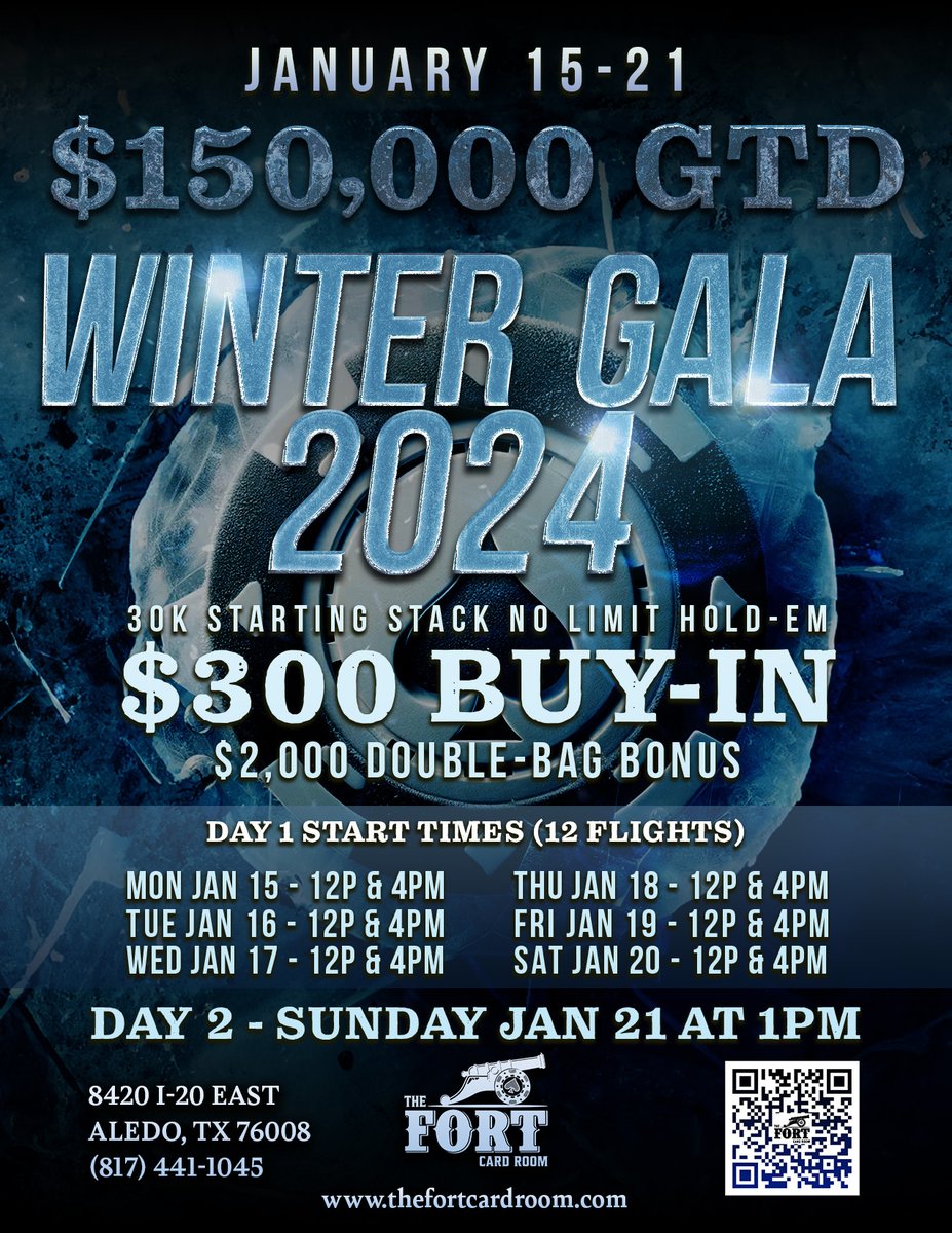 🌞 Day 1E is underway, (REG STILL OPEN) and the energy is electric! Don't miss Day 1F at 4PM – another chance to be part of this epic poker saga. The table awaits your winning strategy. #WinterGalaDay1F #PokerAction 🤠🃏🏆