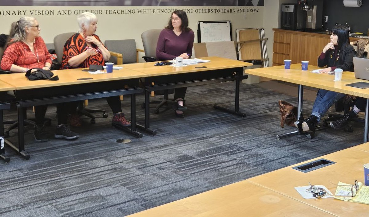 LeahGazan's tweet photo. Thank you to @nwdlc for sharing your insights about the crises of gender-based violence, MMIWG2S and tangible actions we can take such as the #RedDressAlert and my #BillC223 for a #GBLI. I was honoured to share space with you and will hold your words as I go forward in this work. https://t.co/TWpY7uHPld