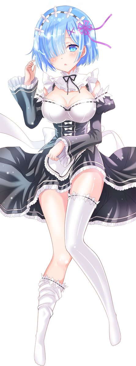 レム(リゼロ) 「#何だっていい過去作品を掲載するチャンスだ  抱き枕風(*^^*)」|うおぬまゆうのイラスト