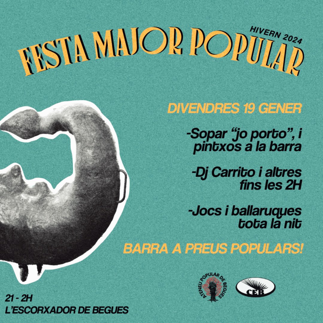 Tot el que cal saber per aquest divendres!!🎉 Amb moltes ganes, us hi esperem!!!🌟🪩