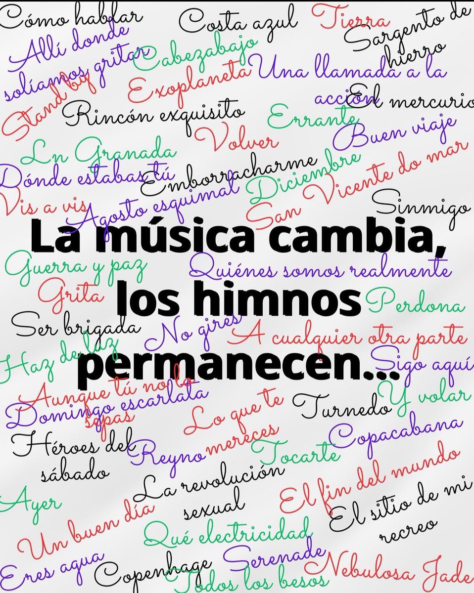 Teníamos que hacer esto sí o sí!! Cuál es vuestro himno favorito de nuestra playlist? <a href="/shinovaoficial/">Shinova (oficial)</a> <a href="/sidonie_/">@sidonie_</a> <a href="/secondmusic/">Second</a> <a href="/lorimeyersband/">Lori Meyers</a> <a href="/arde_bogota/">ARDE BOGOTÁ</a> <a href="/xoellopez/">Xoel López</a> <a href="/loveoflesbian/">Love of Lesbian</a> <a href="/soyRayden/">R A Y D E N</a> @LEONBENAVENTE <a href="/lapegatina/">La Pegatina</a> <a href="/VivaSuecia/">Viva Suecia</a> 

open.spotify.com/playlist/67qvk…