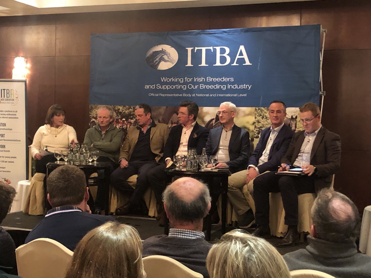 Standing room only this evening at the ⁦<a href="/ITBA_Official/">ITBA</a>⁩ National Hunt Seminar in the ⁦<a href="/LordBagenalInn/">The Lord Bagenal</a>⁩ Not surprising with this excellent panel.