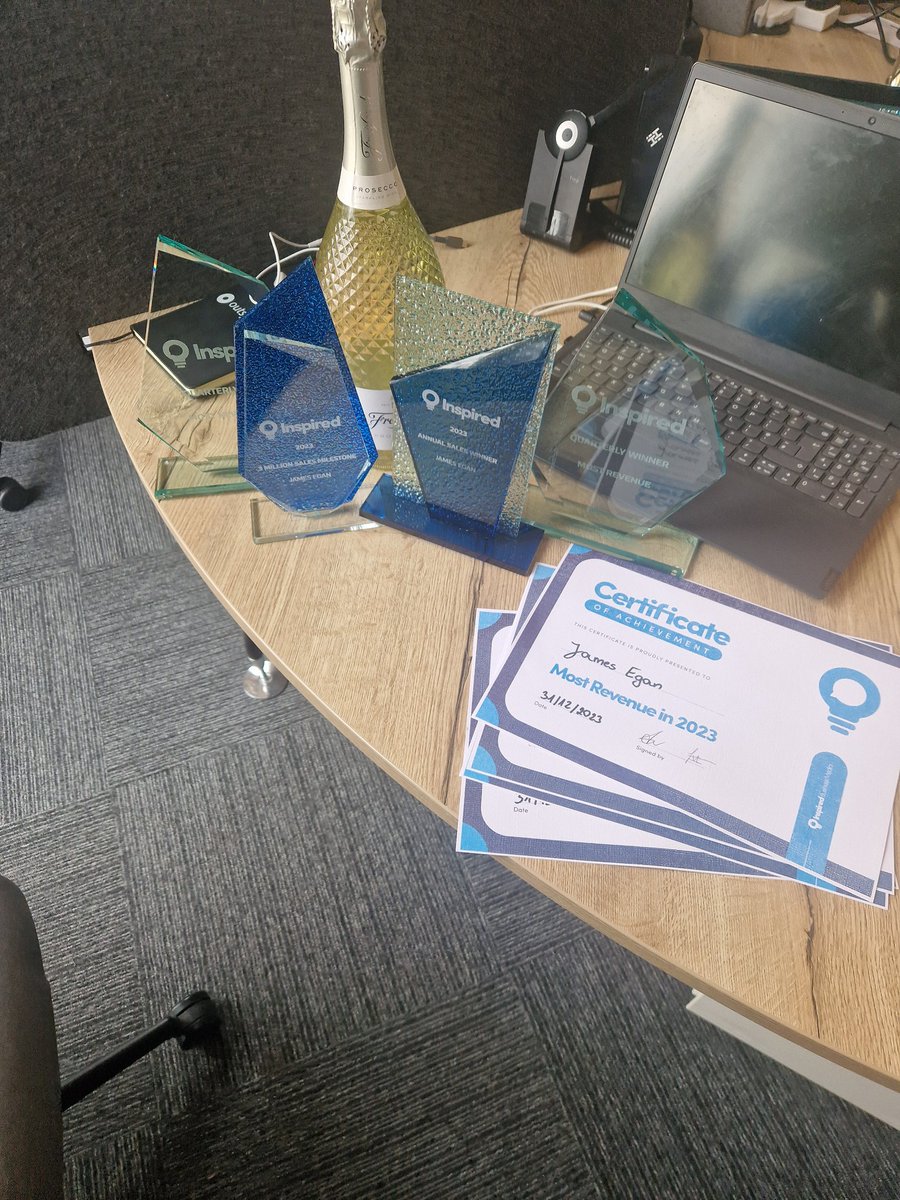 Always proud to pick up awards but by no means a solo effort very lucky to work with a lot of fantastic people and under the guidance of great leaders who enable me to do my job. 2023 was a great year but 2024 will be even bigger .

<a href="/inspiredBmedia/">Inspired Business Media</a>