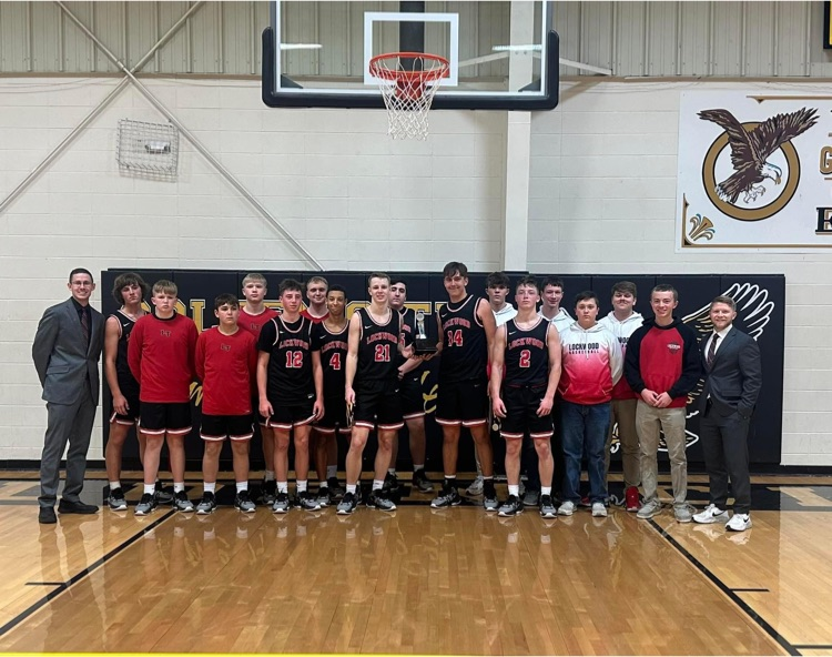 LockwoodSchools's tweet photo. Congratulations to our high school boys who brought home first place in the Golden City Tournament over the weekend! https://t.co/tYVivWsVpx