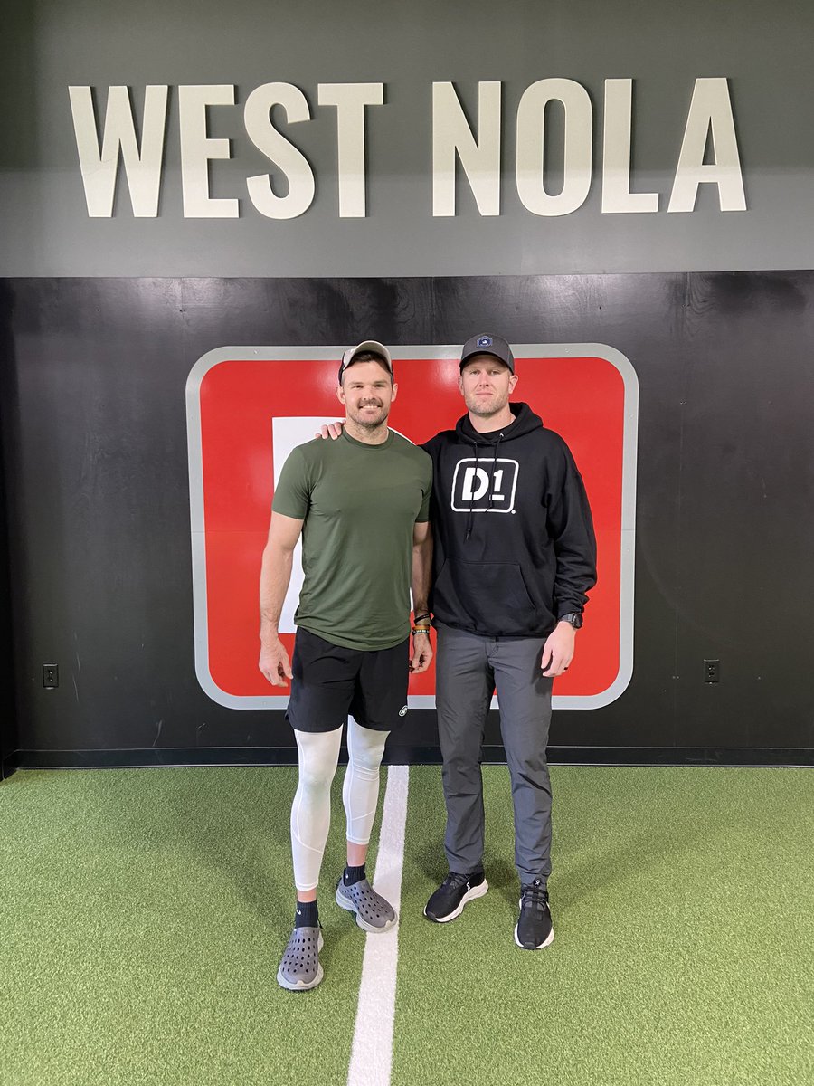 Finally got to swing by Josh Hill’s new gym D1 West Nola. It’s so awesome to see a former #Saints teammate stay in New Orleans to start a business in this community. Praying for continued success and positive impact for all the kids you coach.