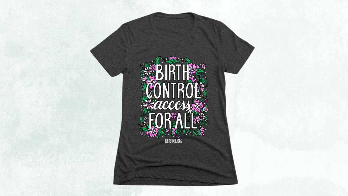 Believe in birth control access for all? Then it's time to add this @Bedsider shirt to your closet: bonfire.com/birth-control-…