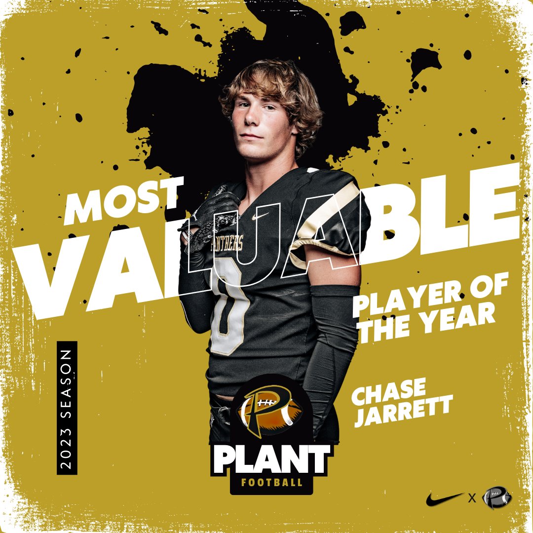 Congratulations to Chase Jarrett for receiving the "Most Valuable Player of the Year" Award for the 2023 Season!
📽️ hudl.com/profile/146914…