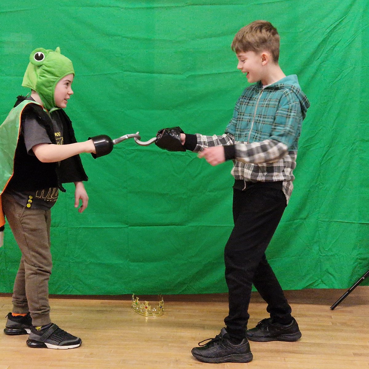 CL_Stars's tweet image. Bridgend Stage School having fun carrying out some improv