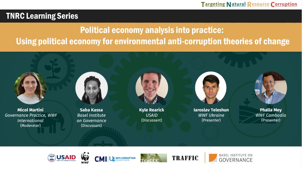 How can Political Economy Analysis (PEA) help #conservation practitioners develop, test, and adapt theories of change (ToCs) to address #corruption challenges?

Read this blog and watch the webinar recording to learn insights from experts: worldwildlife.org/pages/tnrc-blo…
