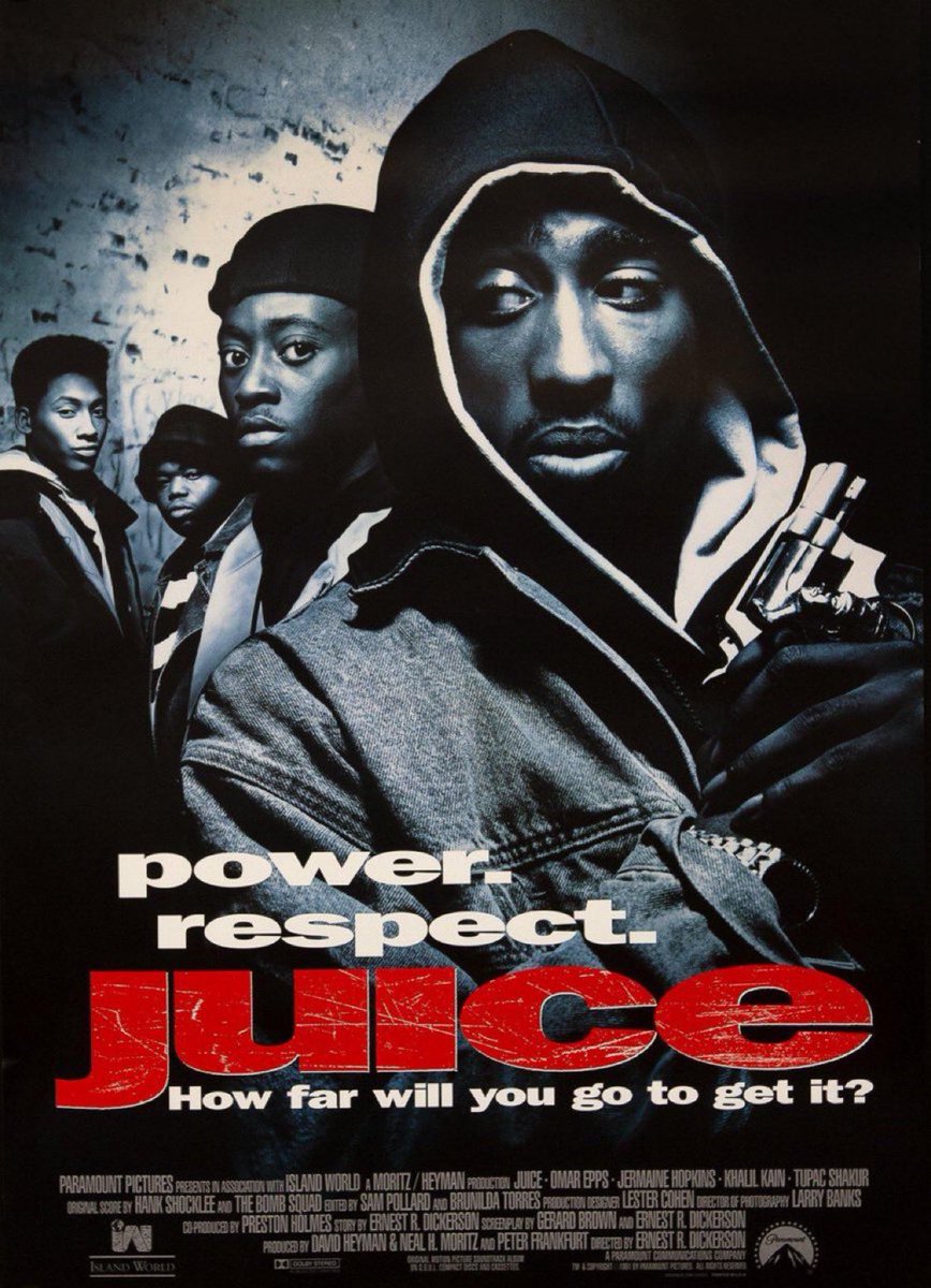 AuxGod_'s tweet photo. 32 years ago today, “Juice” premiered in theaters grossing $20M off a $5M budget https://t.co/3x25RGps2j
