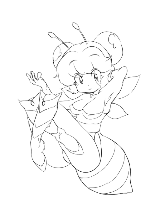 80年代ヒロインイベント用色紙原案
誰だかわかるかな? 