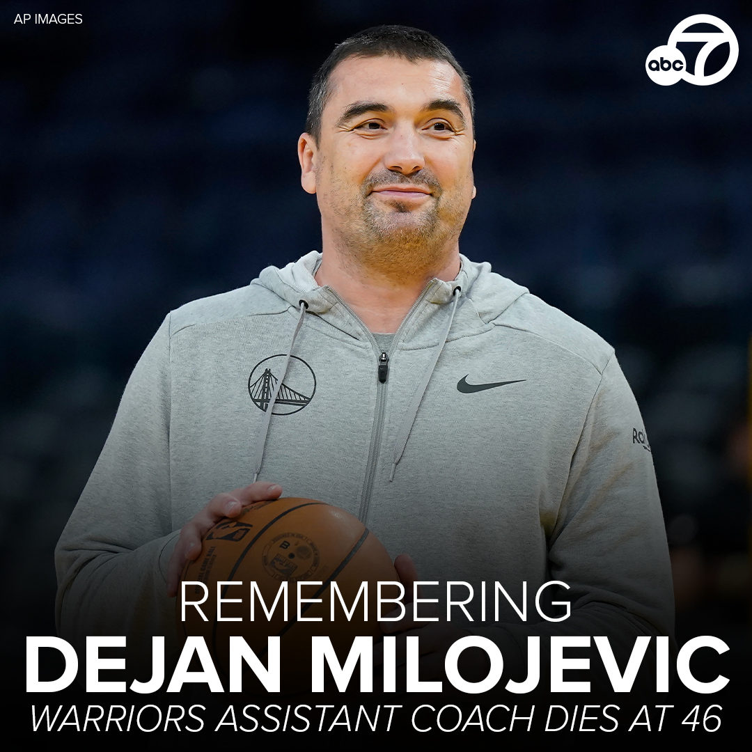 BREAKING NEWS: Golden State <a href="/warriors/">Golden State Warriors</a>  assistant coach Dejan Milojevic, 46, has died after a medical emergency at a restaurant in Salt Lake City Tuesday night, <a href="/espn/">ESPN</a> reports. abc7ne.ws/3tZGOun