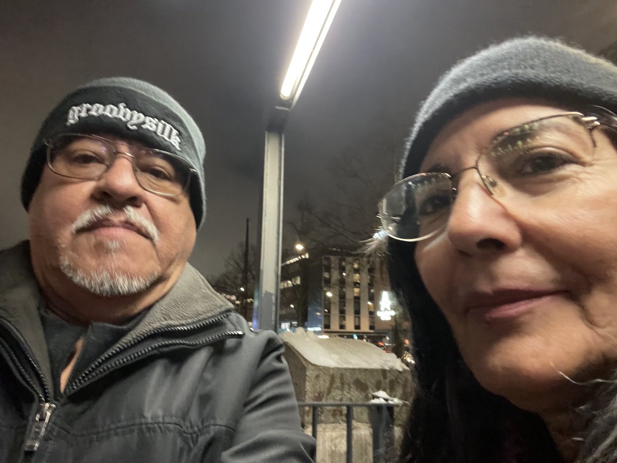 Trini and I are now in snowy Copenhagen. Enjoying ourselves so far—we had a nice dinner with friends this evening.