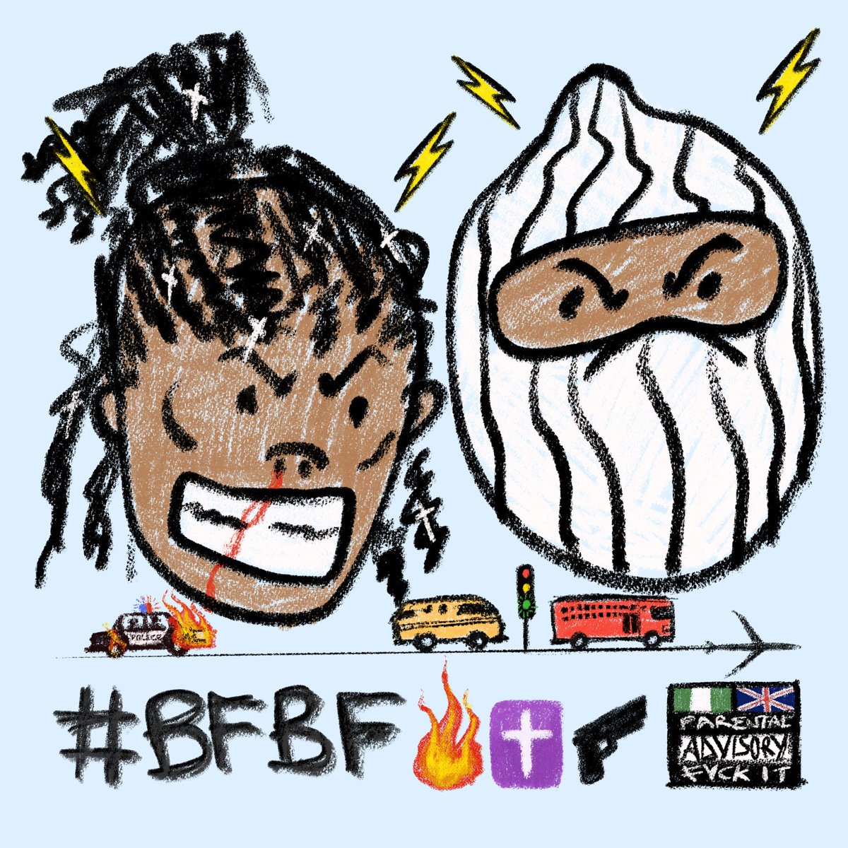 whois_ameen's tweet photo. IT ALL STARTED FROM THAT TWEET, PREMIERE TBD.
@whois_ameen x @triggathe24 #BFBF🔥✝️🔫 https://t.co/x1dvmN9vdZ