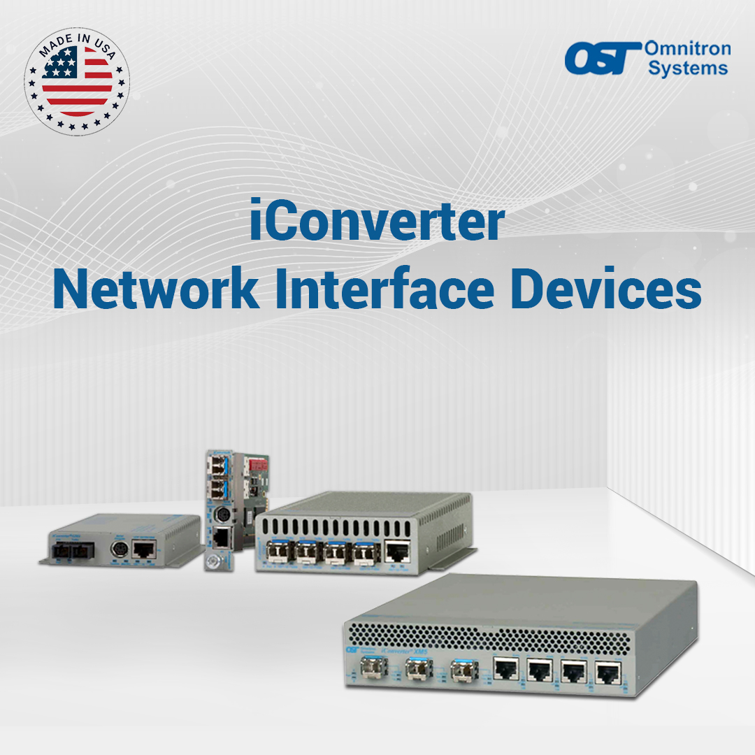Intelligent, reliable, and compact, iConverter NIDs redefine demarcation points for Carrier Ethernet services.

Read More at bit.ly/3tOPgg3

#iConverterNIDs #NetworkSolutions #MEFCompliance #TechInnovation #CloudServices #BusinessTech #NetworkMonitoring