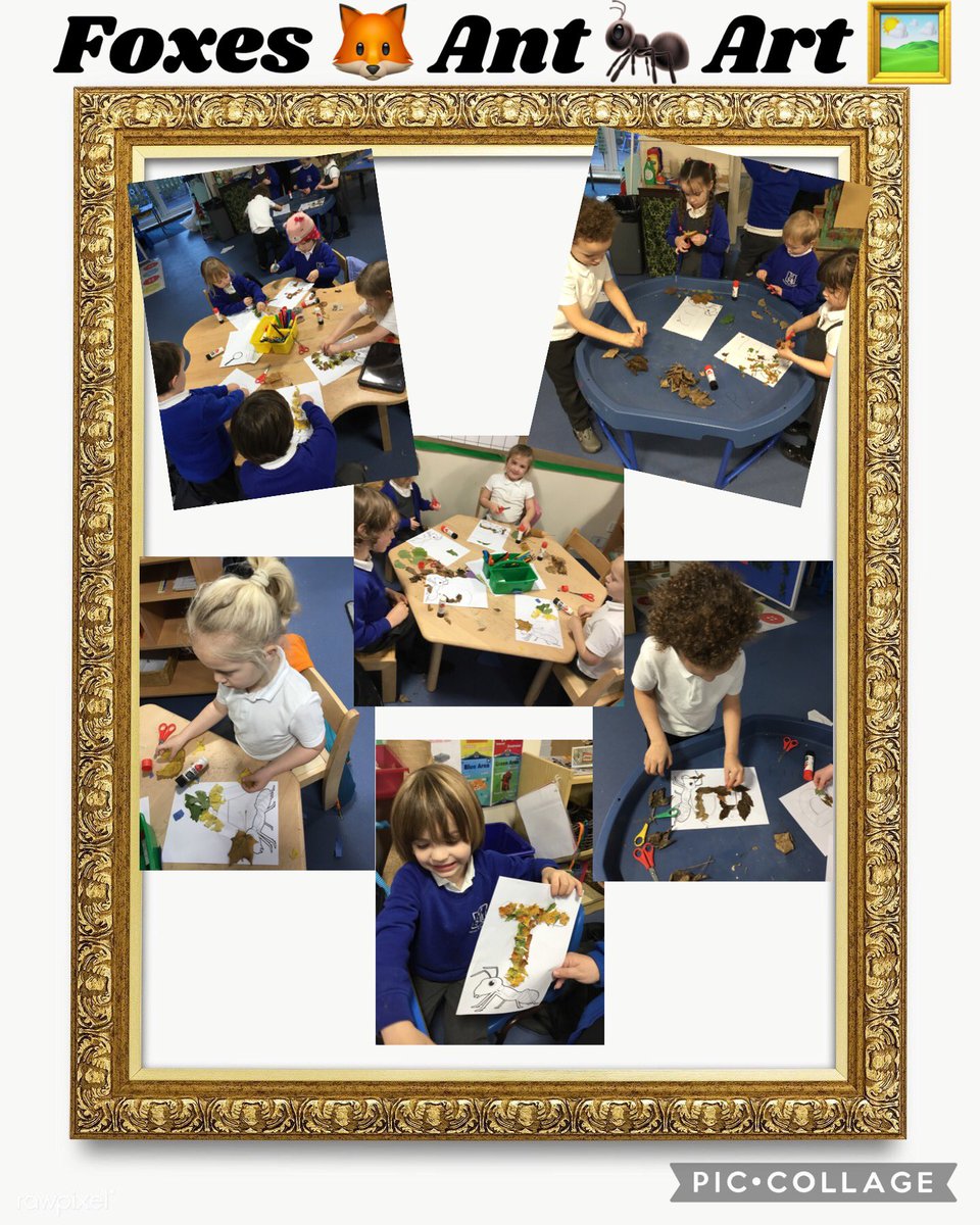 st_michaels_ham's tweet photo. 🦊 Look at our fabulous artists in Foxes! We had great fun collecting our own leaves in our wonderful outdoors and then we created our masterpiece. After that, we used the these letter creations to make a slogan! 🎨 👨‍🎨 🍁 🍃 #SMITHReception #SMITHArt https://t.co/FA3KTVH8Nj