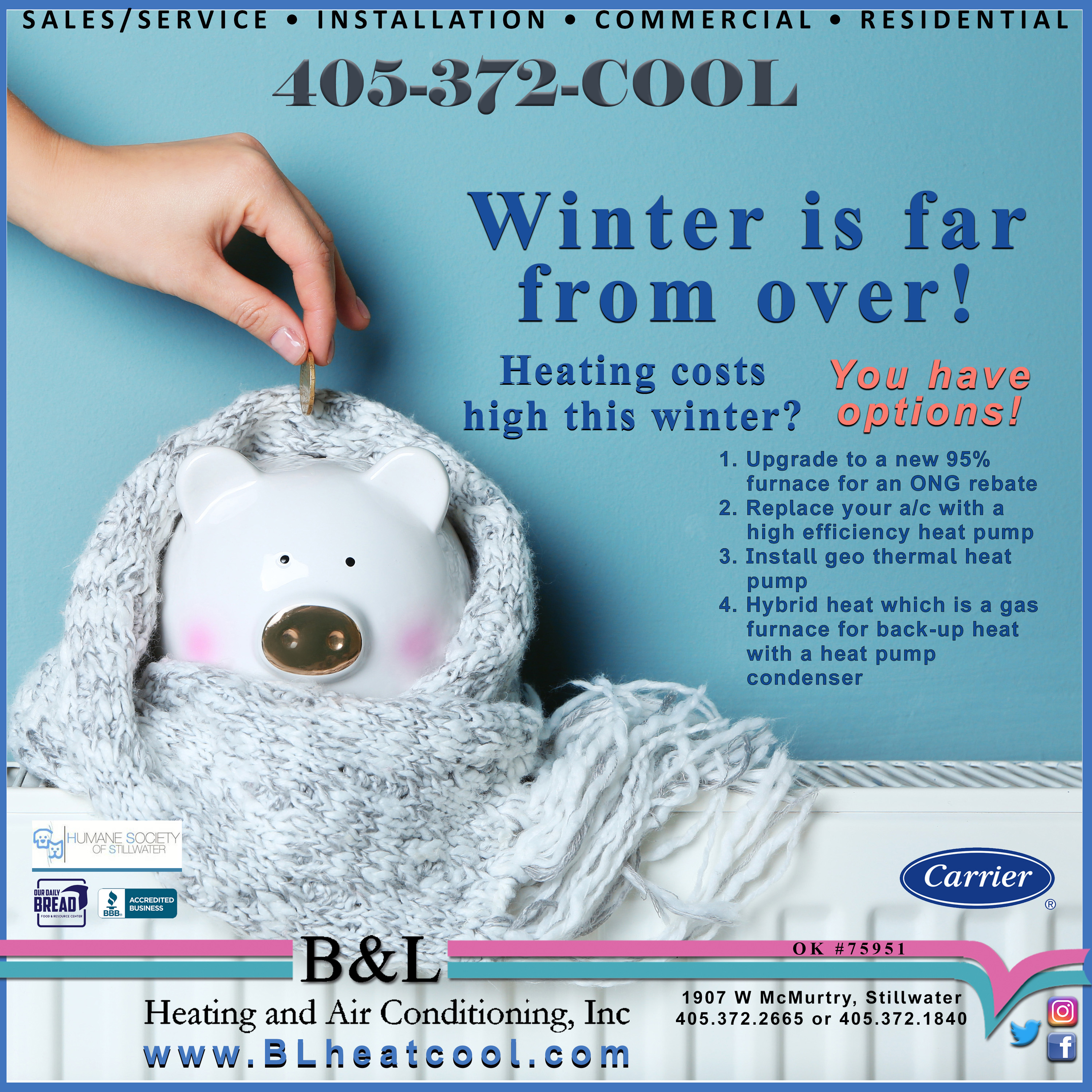 B & l hotsell heating and air