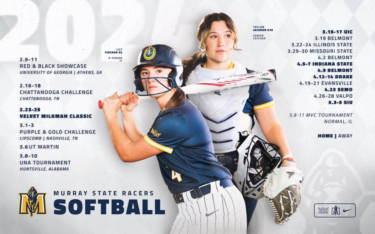 𝙏𝙃𝙀 𝙁𝙄𝙀𝙇𝘿 𝙄𝙎 𝙎𝙀𝙏 The 2024 Racers Softball schedule is 𝙊𝙁𝙁𝙄𝘾𝙄𝘼𝙇 ‼️ 🔗 bit.ly/3SwC3SF