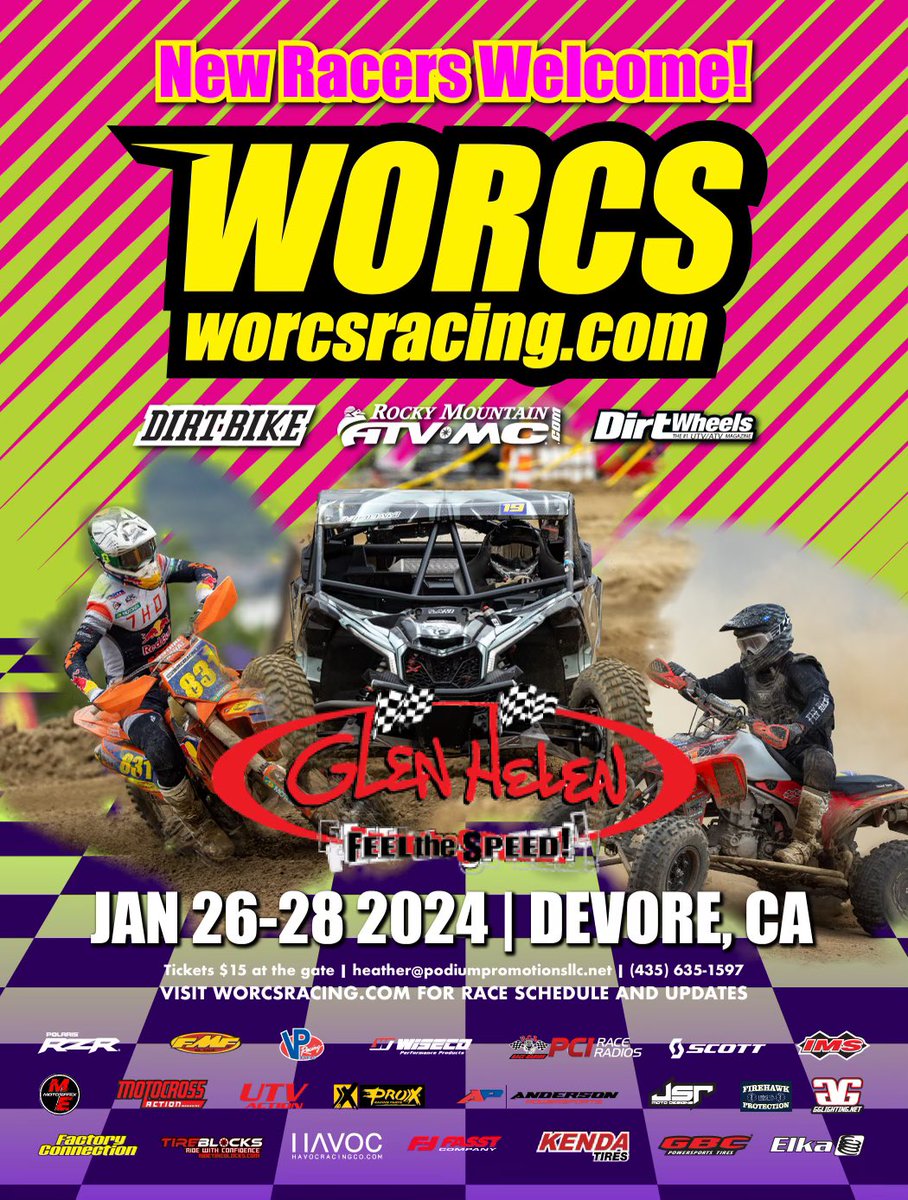 Get ready for round 2 <a href="/GlenHelenRacing/">Glen Helen Raceway</a>