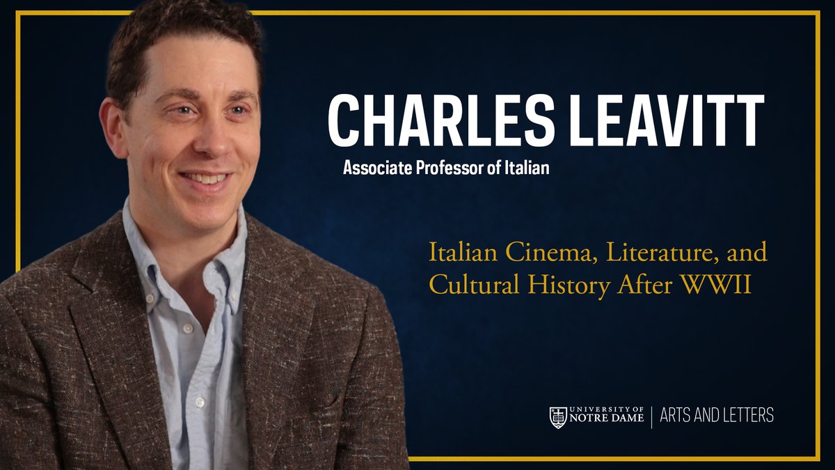 VIDEO: Italian professor Charles Leavitt (@4CLL) studies how artwork was influenced by the cultural encounter between Black American troops and Italians during the United States’ occupation of Italy after World War II.

youtube.com/watch?v=n9YU1v…