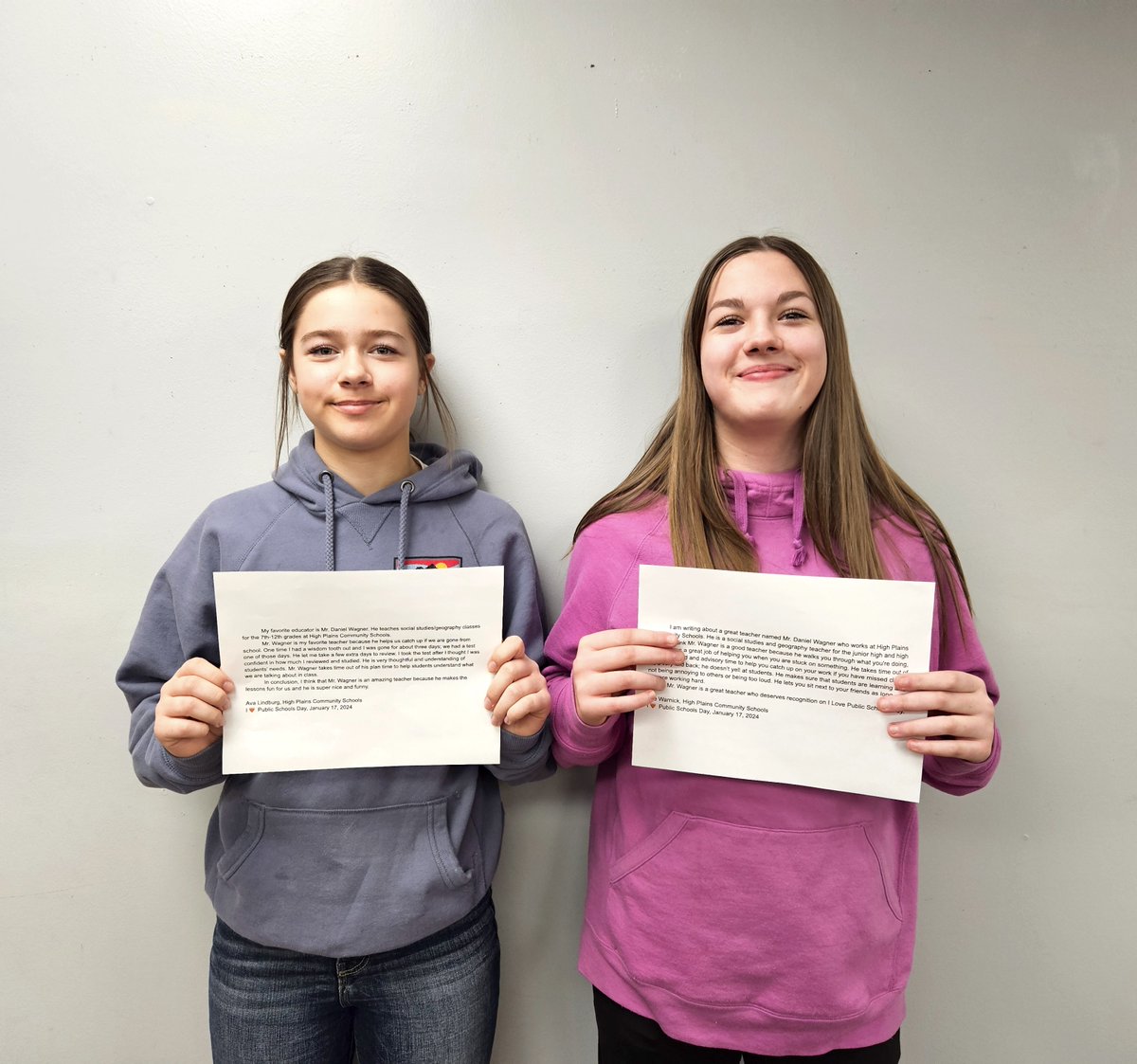 HPCSTORM's tweet image. Another awesome #HPCStorm educator students want to highlight on I ❤️ Public Schools Day is Mr. Daniel Wagner, the 7-12 social studies teacher
#ILovePublicSchools #RootedNE #GrownforSuccess