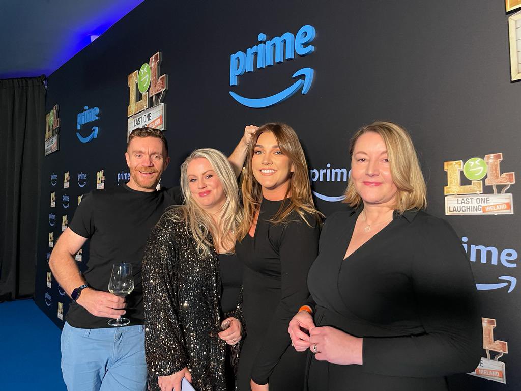 Count down to Friday when #lastonelaughingIreland drops on <a href="/primevideouk/">Prime Video UK & IE</a> 📺👏🏻