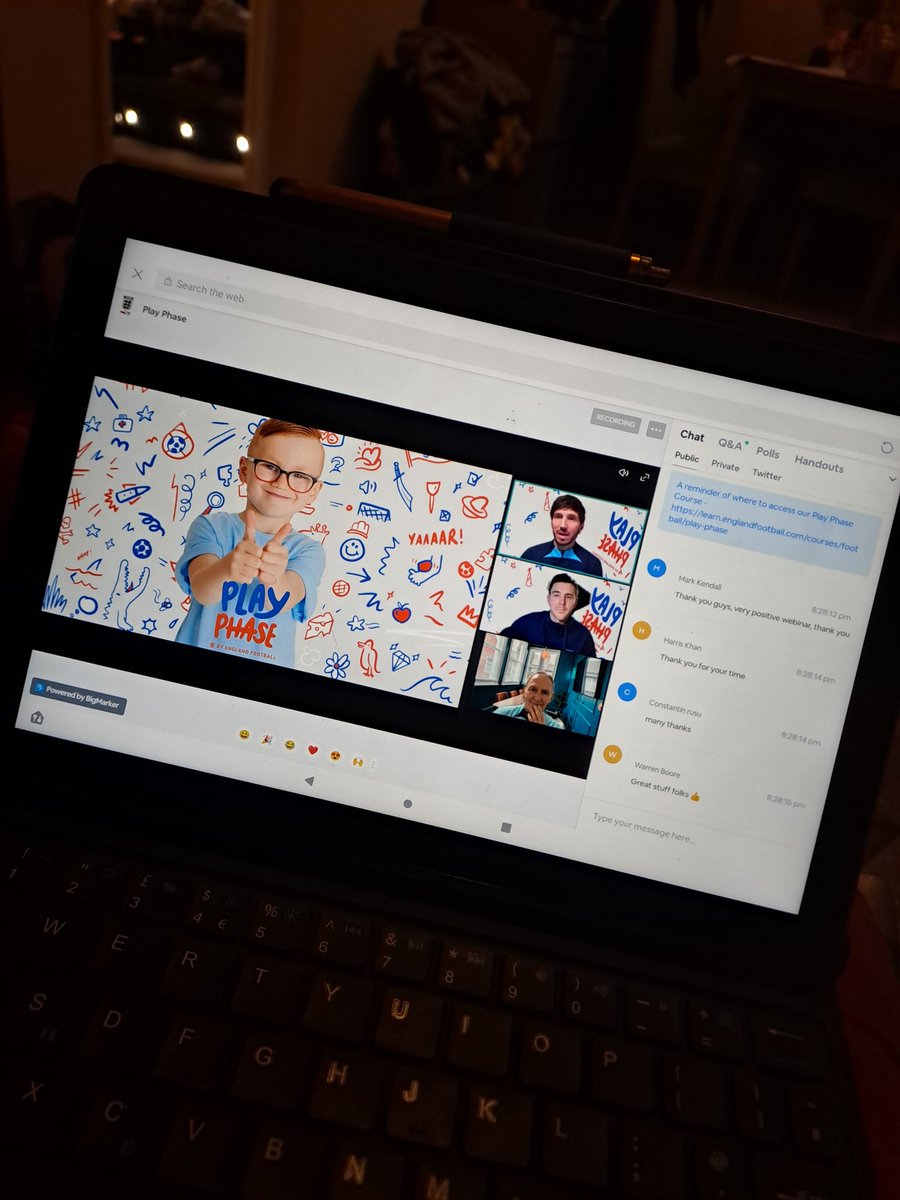 NicolNicholls's tweet photo. This was a great webinar for anyone who is involved in coaching 4-6 year olds. So many ideas to support the development of my @CostesseySports U5s. Thanks @FALearning @sturge_p @RyDavies33. #falearning #playphase #grassrootscoach #hergametoo #alwayslearning #captainsofplay https://t.co/rLiyOSHp1z