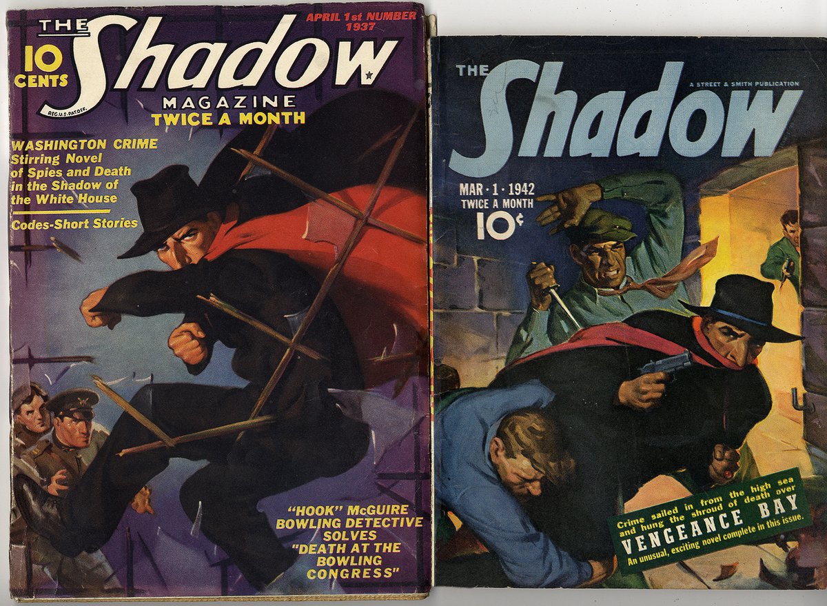 #PulpMagazines #TheShadow #AmazingStories #Astounding #WonderStories
Some pulps in my collection.