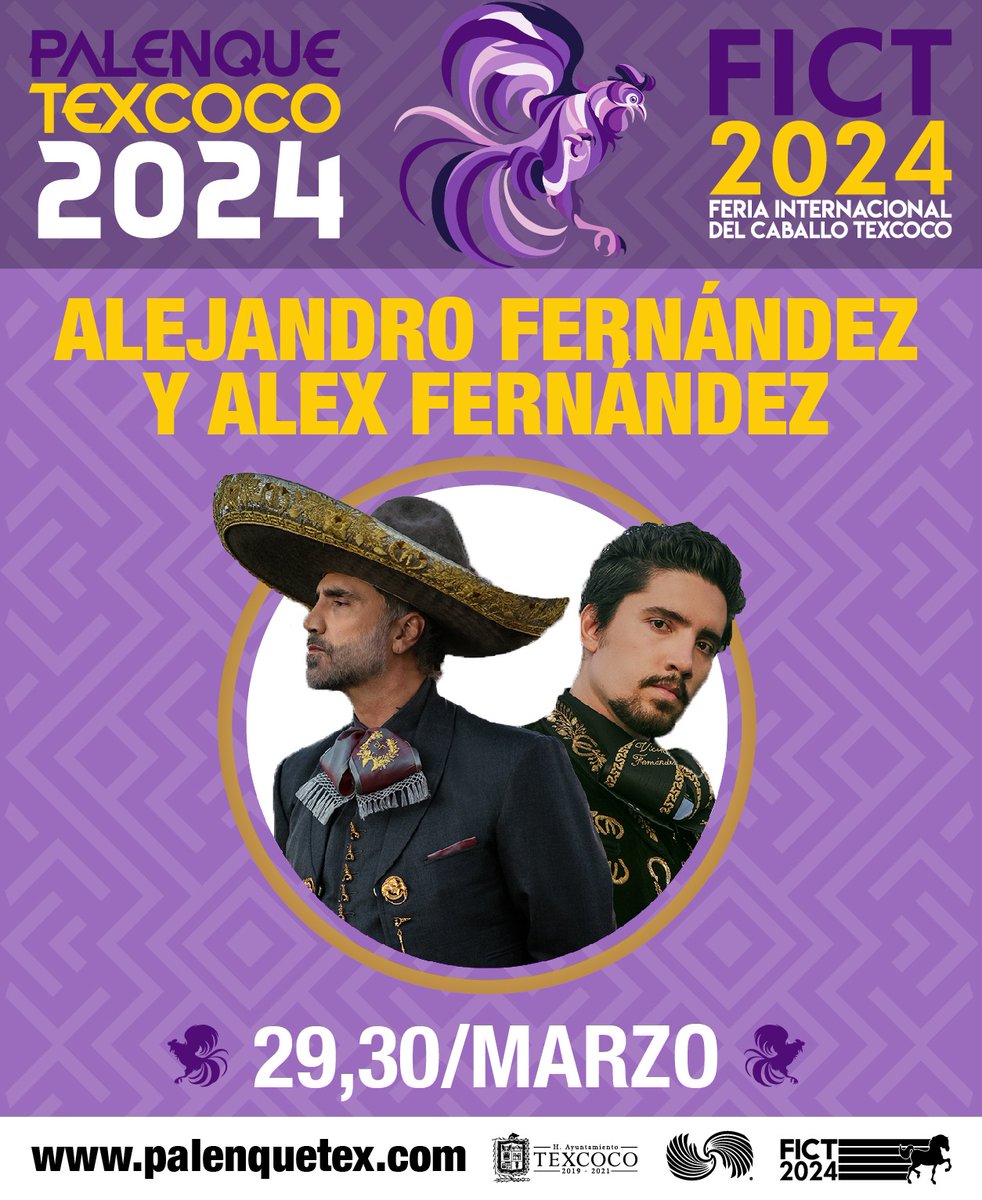 Se viene el <a href="/fictmxof/">fictmxof</a> en el que estaré acompañando a <a href="/alexoficial/">Alejandro Fernández</a>  pa' pasarla chingón con todos ustedes!
Nos vemos el 29 y 30 de marzo.
Compren sus boletos en: web2.superboletos.com/SuperBoletos/l…