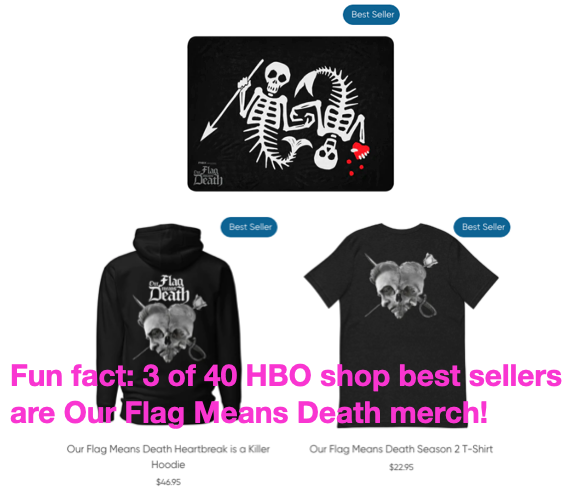 ouibek's tweet photo. hey @wbd &amp; @StreamOnMax did you know that if you make items related to a thing people enjoy, people will buy said items? This is sometimes called "merchandising." Follow me for more business tips! #TheNumbersWereThere #SaveOFMD #RenewAsACrew https://t.co/8VG8oCrJoJ