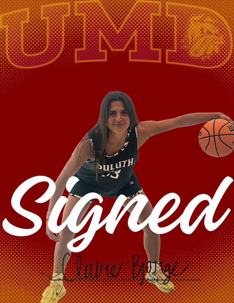 UMD Women's Bball (@umdwomensbball) on Twitter photo Bulldog Country!! Let us introduce you to our signees in the class of 2024 🤩
Starting with <a href="/clairebjorge/">Claire Bjorge</a> ! Claire is a 5’8” guard from De Pere, Wisconsin! #GoDogs ❤️💛🐶 Bulldog Country!! Let us introduce you to our signees in the class of 2024 🤩
Starting with <a href="/clairebjorge/">Claire Bjorge</a> ! Claire is a 5’8” guard from De Pere, Wisconsin! #GoDogs ❤️💛🐶