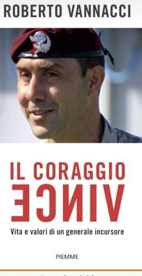 FabioMacera1's tweet photo. Il 12 marzo esce “Il coraggio vince – Vita e valori di un generale incursore“, @edizpiemme, autobiografia del gen @robvannacci
Sarà un altro grande successo di un uomo perbene e di un militare valoroso al servizio delle Istituzioni e della società italiana tutta
@mondalcontrario https://t.co/jhAM42bhaJ