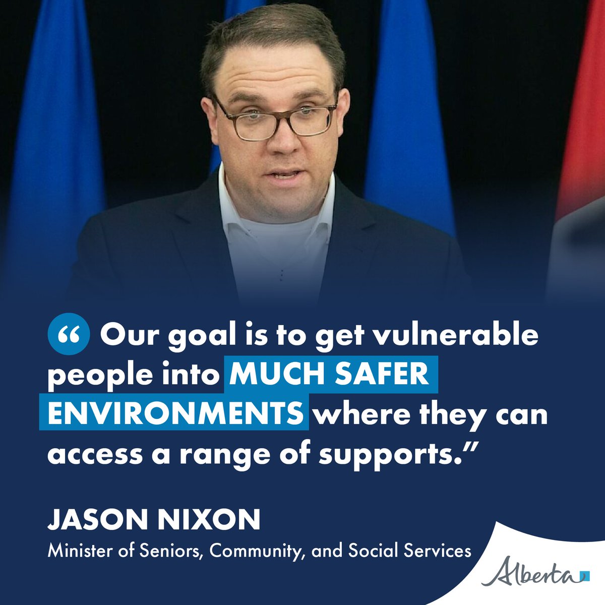 Encampments pose significant risks, endangering the well-being and security of Alberta’s most vulnerable. The government of Alberta has launched a new navigation and support centre to help those removed from these encampments find safe shelter and access supports. Learn more:…