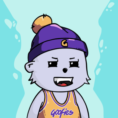 Anthony47963263's tweet image. Mi @Goofies_NFT tiene el uniforme muy parecido al equipo de los Lakerts de la NBA 🥰#Goofies #SOL