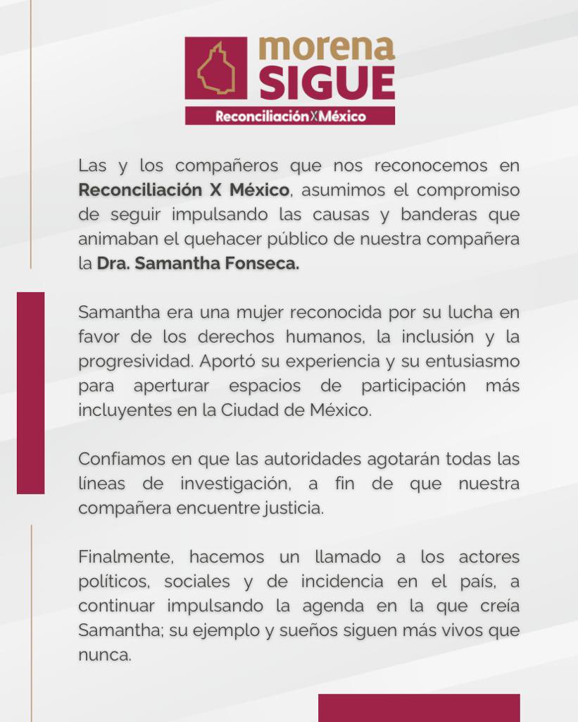 RmxMexico's tweet photo. Reconciliación x México informa lo siguiente: https://t.co/LbdLCmDMN2
