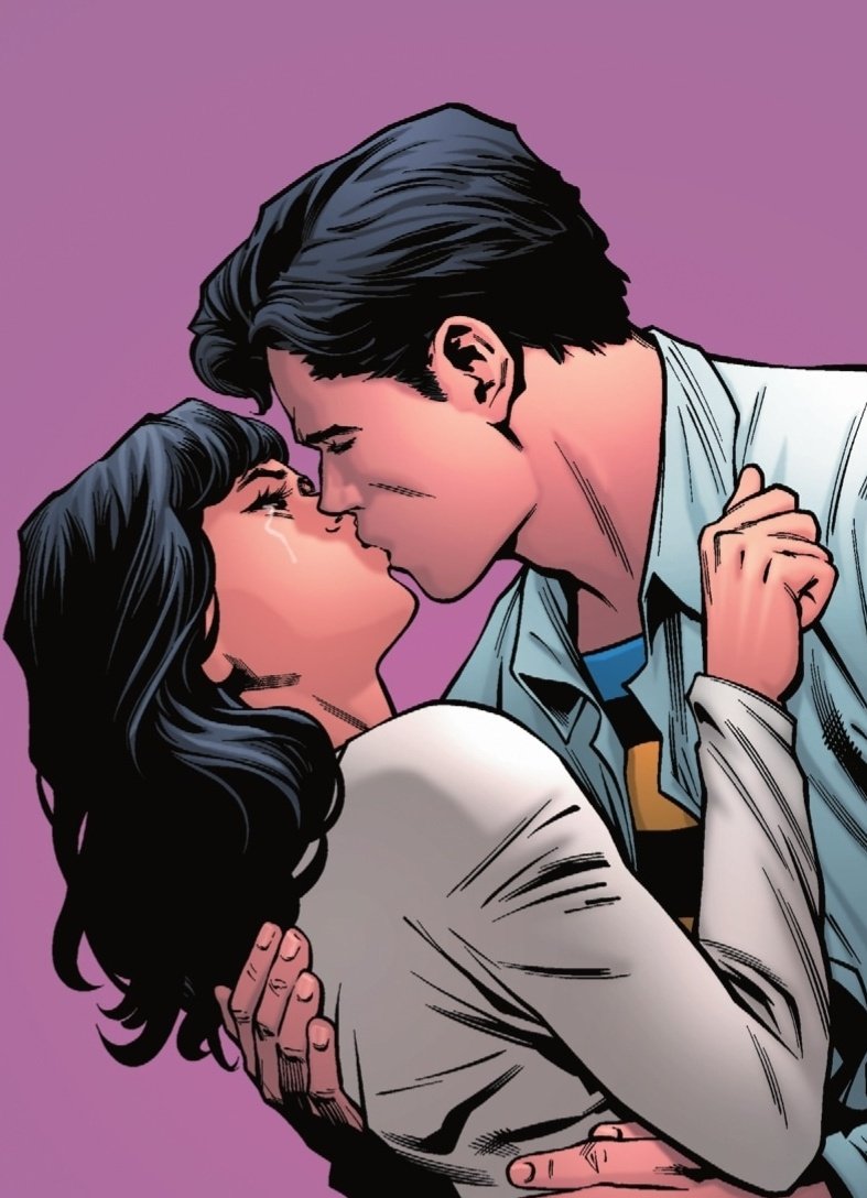 Superman and Lois Lane in Superman: Lost 10.